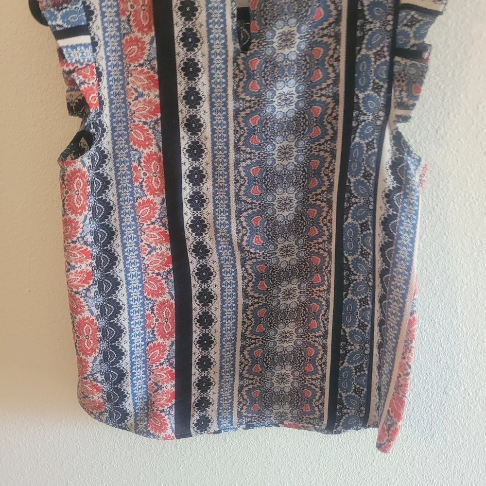 Monteau Top Ruffle Sleeve L - Picture 4 of 4